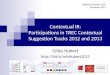 Contextual IR: Participations in TREC Contextual Suggestion Tracks 2012 and 2013