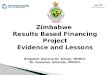 Zimbabwe: Results-Based Financing Improves Coverage, Quality and Financial Protection