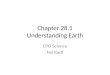Chapter 28.1 modern geology
