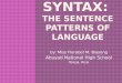 Syntax ppt..ms. biasong