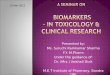 Biomarkers – in Toxicology and Clinical Research