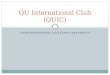 QU International Club Meeting 9/9/2011