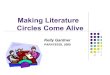 Making Literature Circles Come Alive