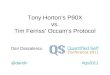 P90x vs. Occam's Protocol as described by Tim Ferriss in 4-Hour Body