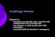 Brief review of audiology