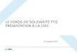 Présentation de Gaétan Morin du Fonds de solidarité FTQ à la commission Charbonneau