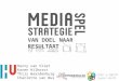 HO conferenceMedia strategy spel van doel naar resultaat - Charlotte van Nus