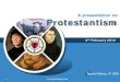 An assignment for Ethics: the Protestantism