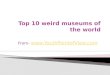 Top 10 weird museums of the world