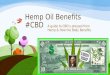 Hemp oil benefits.  High CBD rich products for your health