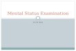 Unit1 mental status examinationonline2