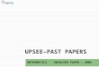 UPSEE - Mathematics -2006 Unsolved Paper