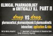 drug interactions in critical patient