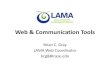 LAMA Web Communication Tools