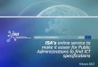 ISA online service to make it easier for Public Administrations to find ICT specifications