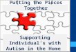 Putting the pieces together autism awareness 2013