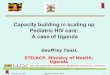 Geoffrey Taasi -Ministry of Health, Uganda