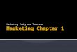 Marketing chapter 1 with video