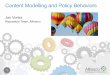 Alfresco Content Modelling and Policy Behaviours