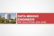 Data Mining Engineer, PDF Solutions
