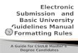 2014 15 Electronic Submission and Essential Format Rules