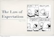 Bruce Wilkinson, 7 Laws of the Learner: Law 2 expectation