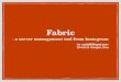 Fabric - a server management tool from Instagram