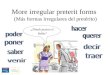 9 irregular verbs in the  preterit (iii)(no animation)