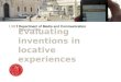 Evaluating Innovations in Locative Experiences