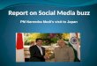 Report on social media buzz- PM Narendra Modi's visit to Japan