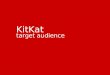 KitKat target audience description, 2009