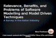 Relevance, Benefits, and Problems of Software Modelling and Model-Driven Techniques
