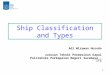 Ship classification and types