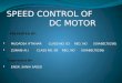 TO control the speed of DC Motor Simple Project