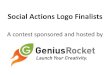 Social Actions Logo Finalists
