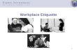 Workplace etiquette slides