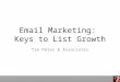 E-commerce Best Practices: Growing Your Email List