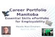 Career Portfolio Manitoba - moodlemoot.de 2011  Elmshorn, Germany