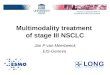 Multimodality Treatment Of Stage Iii Nsclc
