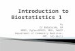 Intro biostat1&2