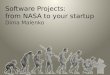 Evolution of software projects