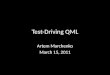Test driving QML