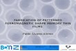 Fabrication of patterned ferromagnetic shape memory thin films