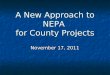 NEPA Changes For Local Government