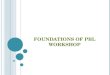 April 2011 shadowing   foundations of pbl