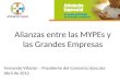 Alianzas entre las mypes y las grandes empresas- Fernando Villaran