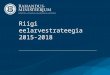 Riigi eelarvestrateegia 2015-2018