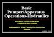 Basic pumping   hydraulics
