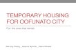 Temporary housing proposal group a