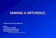 Making a difference   quotes by nick staffieri